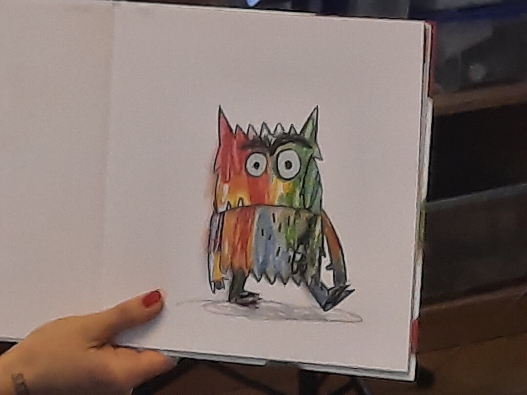 Wir konnten unseren Gefühlen Farbe verleihen!